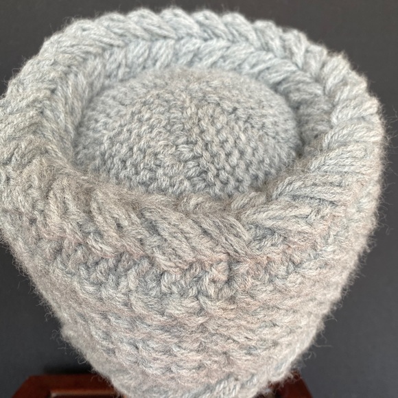 Beautiful Hand Knitted Very Elegant Set of Women’s Hat and a Cowl, Gift for Her main image 9
